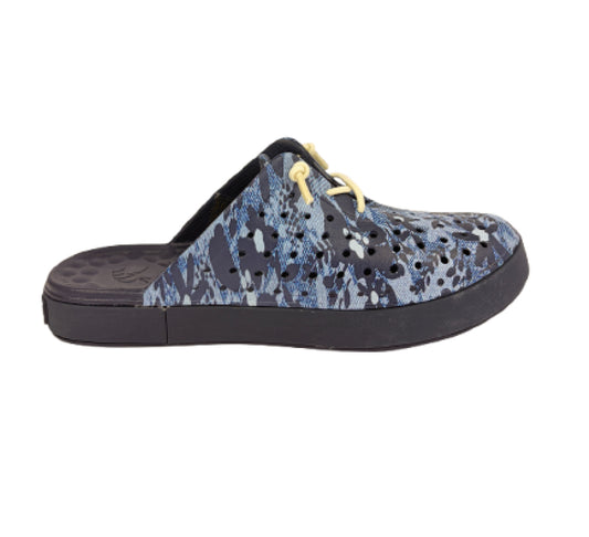 Joybees Weekend Mule Denim Floral