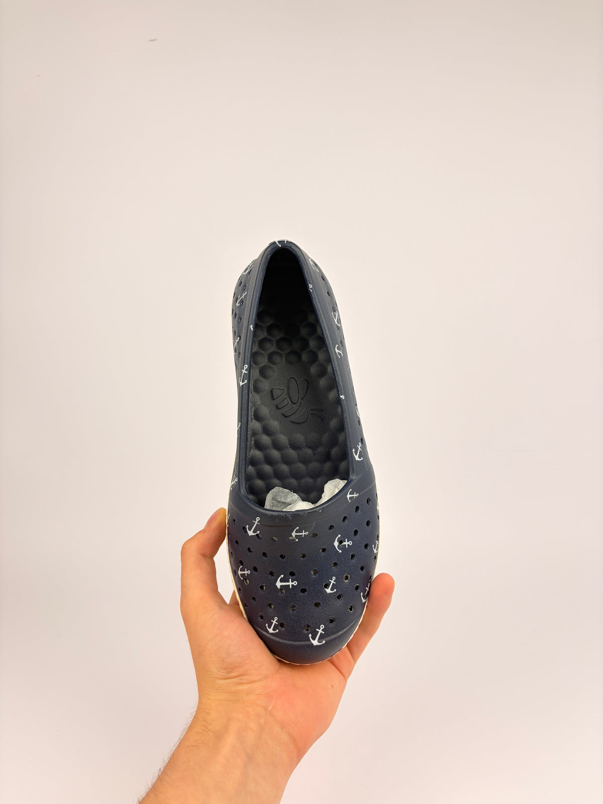 Joybees Espadrille Navy Nautical