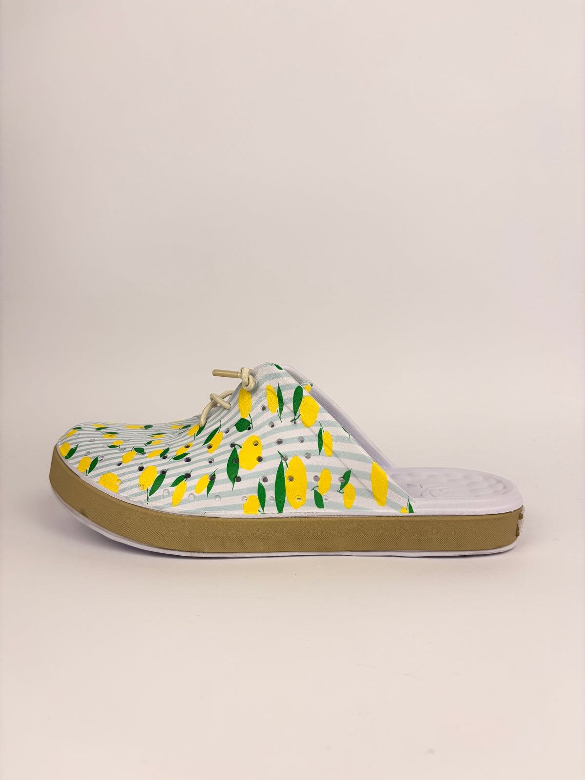 Joybees Weekend Mule Lemon Stripe